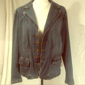 St. John’s Bay Stretchy Denim Jacket